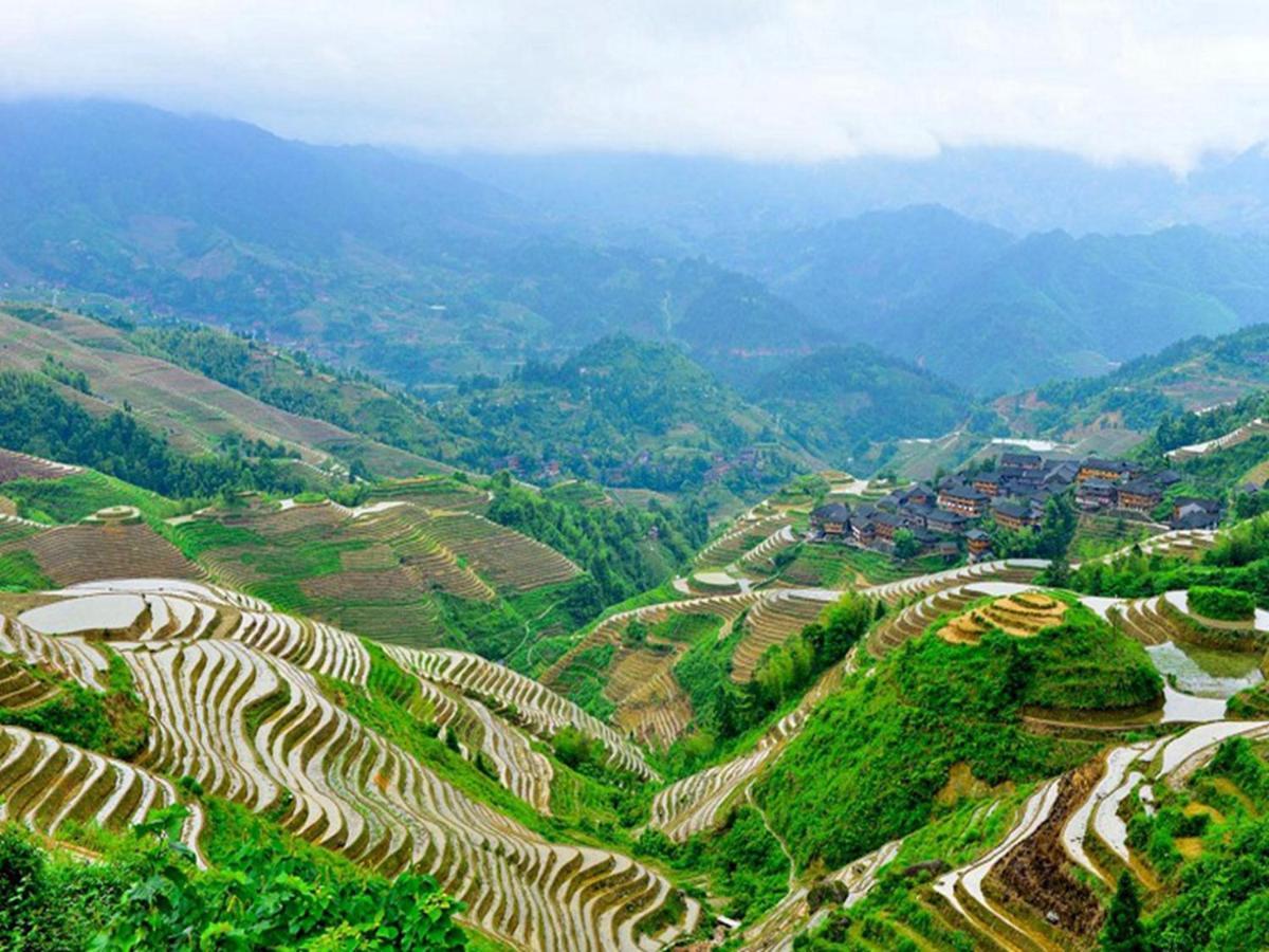 Вилла Long 胜 馨 Jia Yuan 饭店 Луншэн Экстерьер фото